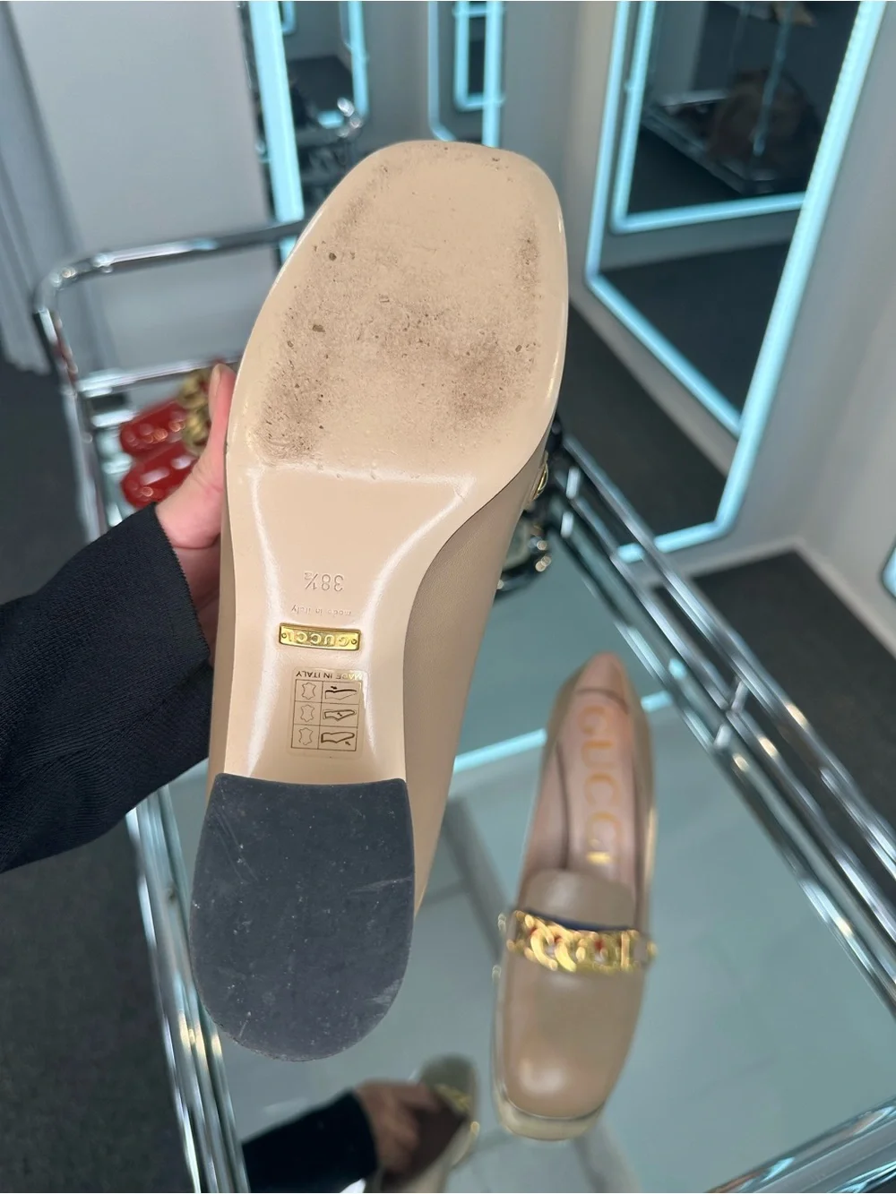 Gucci Sylvie Heel Loafer